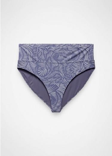 Summer Wave High Rise Swim Bottom, Color: Taro Currents, image 13