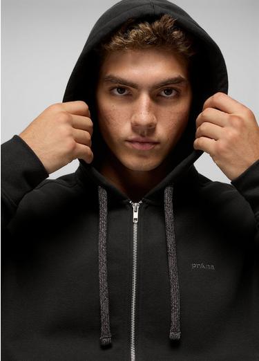 prAna Fleece Full Zip Hoodie, Color: Black, image 11