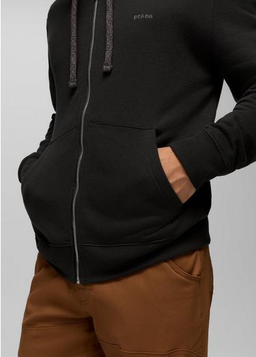 prAna Fleece Full Zip Hoodie, Color: Black, image 12