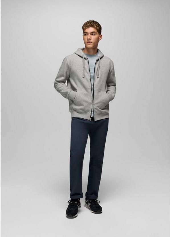 prAna Fleece Full Zip Hoodie, Color: Heather Grey, image 6