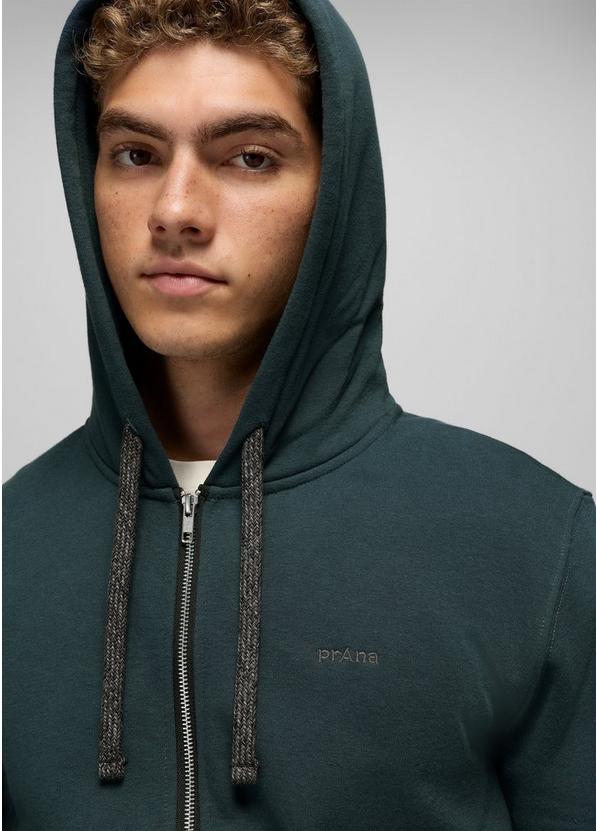 prAna Fleece Full Zip Hoodie, Color: Stormy Night, image 3