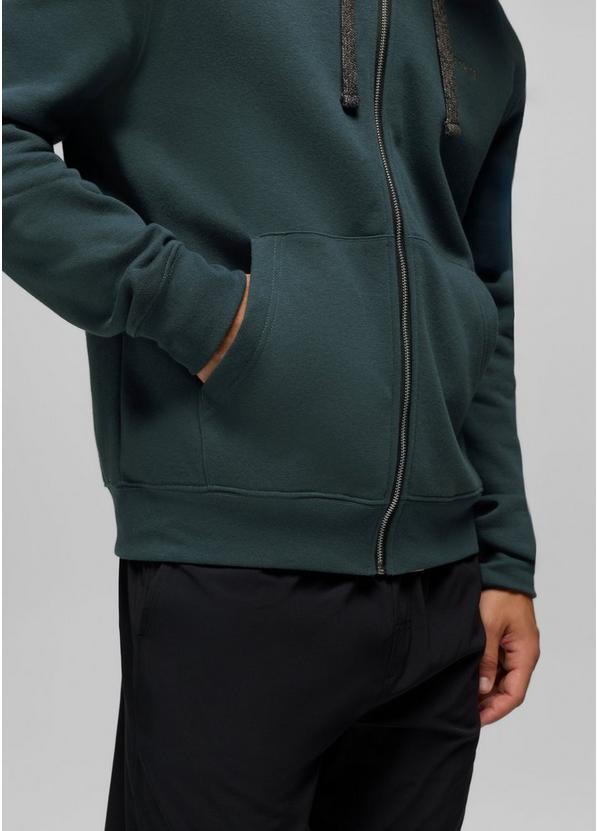 prAna Fleece Full Zip Hoodie, Color: Stormy Night, image 4