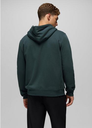 prAna Fleece Full Zip Hoodie, Color: Stormy Night, image 2