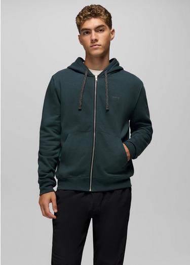prAna Fleece Full Zip Hoodie, Color: Stormy Night, image 1