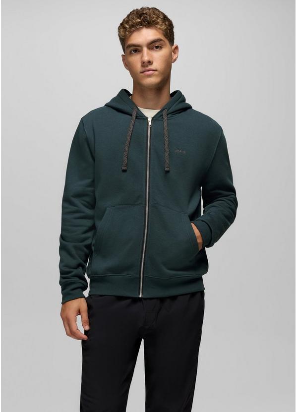 prAna Fleece Full Zip Hoodie, Color: Stormy Night, image 1