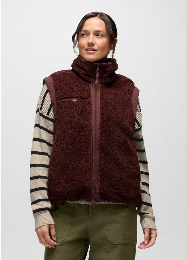 Encinitas Reversible Vest, Color: Cacao, image 6
