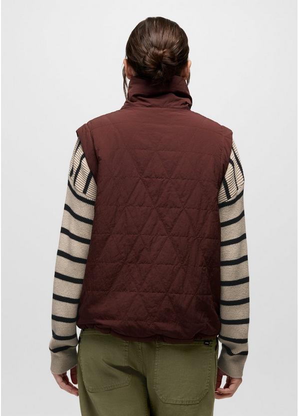 Encinitas Reversible Vest, Color: Cacao, image 2
