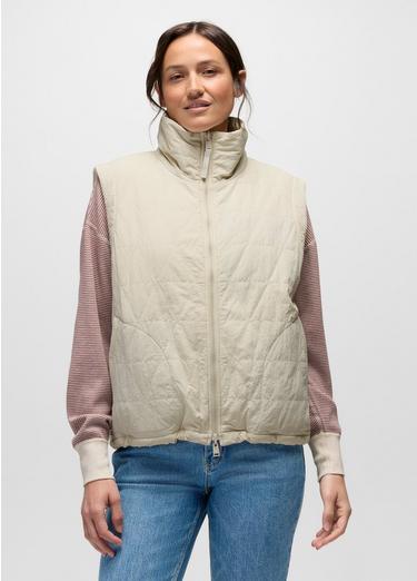 Encinitas Reversible Vest, Color: Beach Pebble, image 1