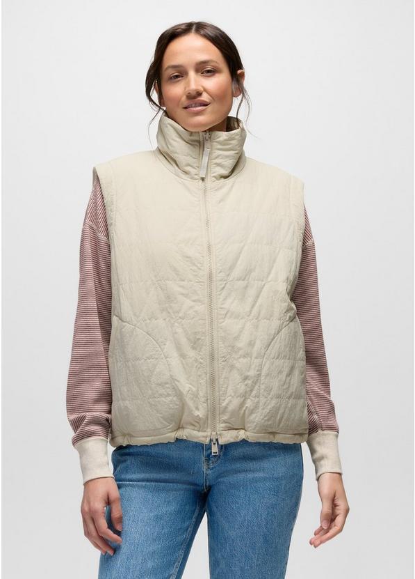 Encinitas Reversible Vest, Color: Beach Pebble, image 1