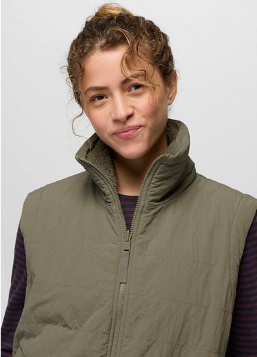 Encinitas Reversible Vest, Color: Sage, image 3