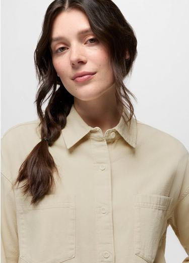 Mountain Maven Denim Shirt, Color: Natural Denim, image 7