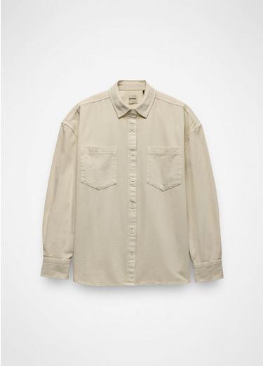 Mountain Maven Denim Shirt, Color: Natural Denim, image 8