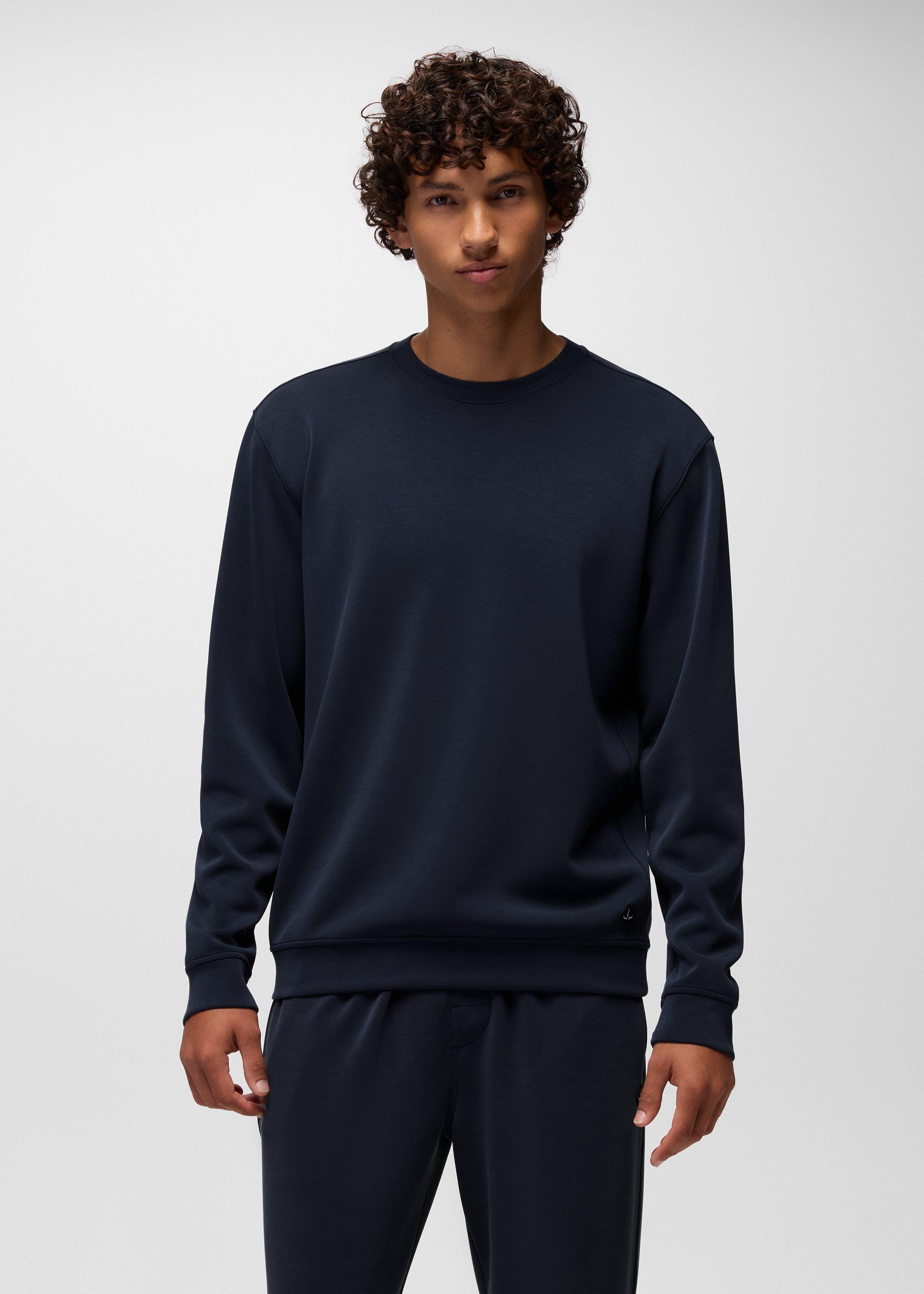 Mens prAna Shea Soft Crewneck - Nautical