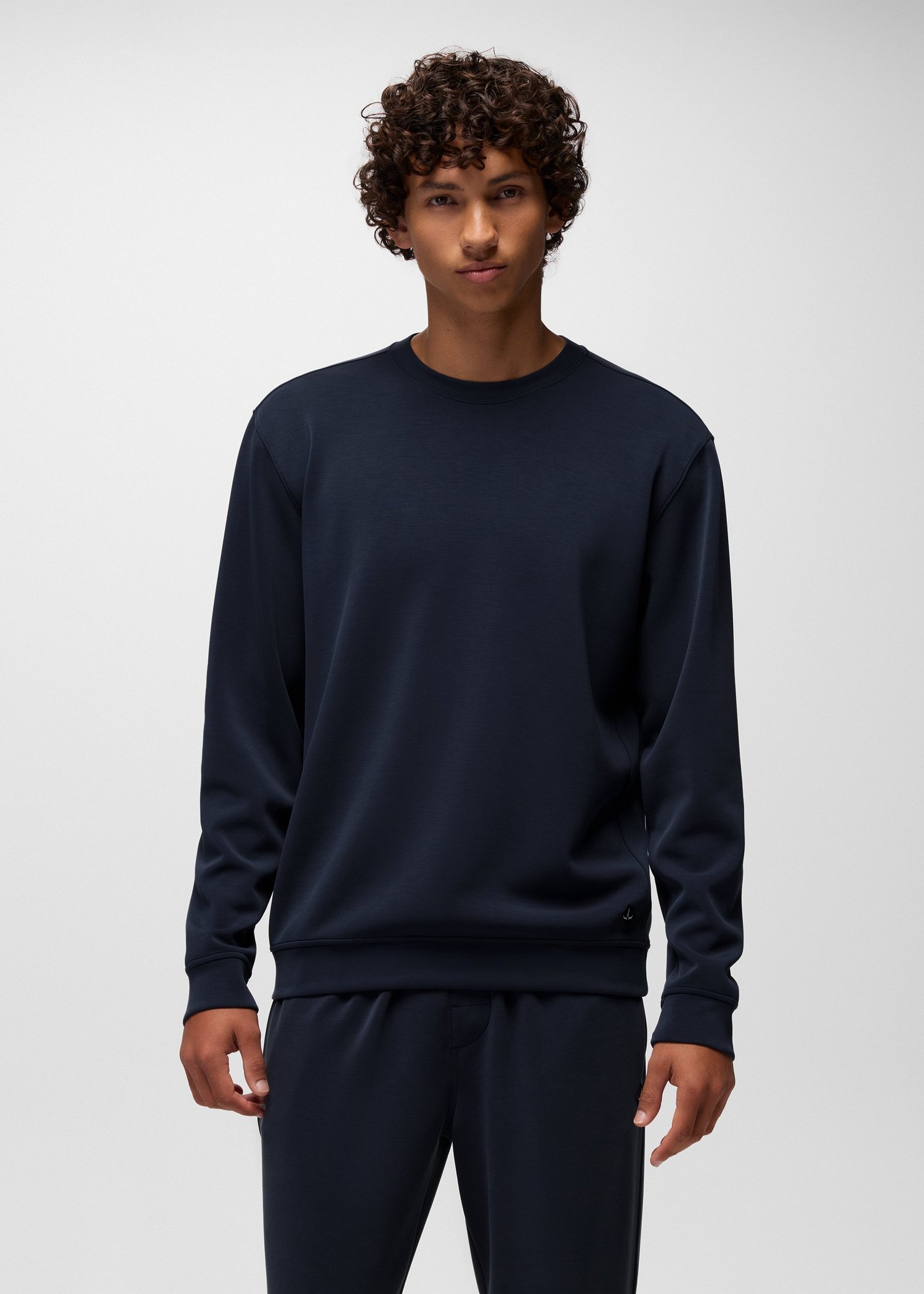 Mens prAna Shea Soft Crewneck - Nautical