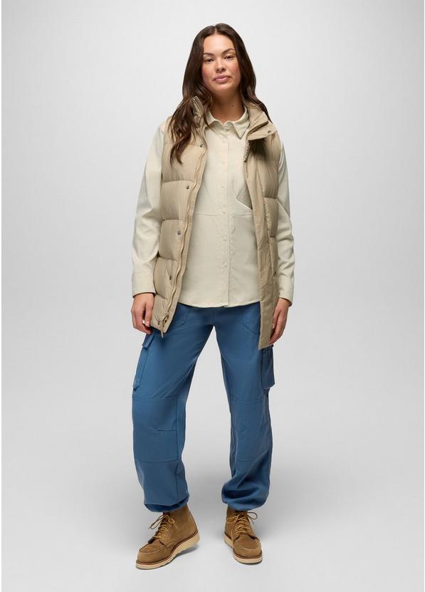 Stretch Zion Long Sleeve Button Up, Color: Beach Pebble, image 5