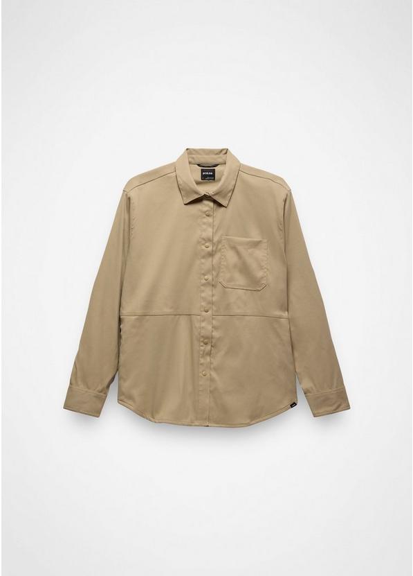 Stretch Zion Long Sleeve Button Up, Color: Sandbar, image 6