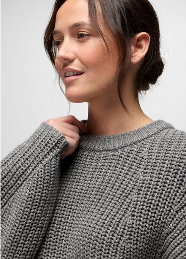 Sunday River Crewneck Sweater, Color: Heather Grey, image 7