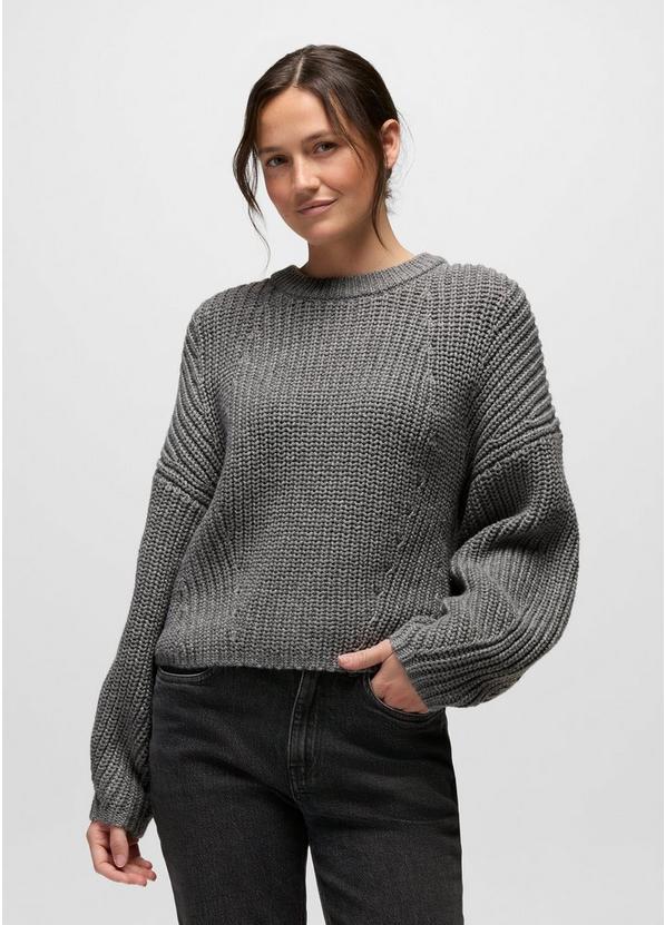 Sunday River Crewneck Sweater, Color: Heather Grey, image 1