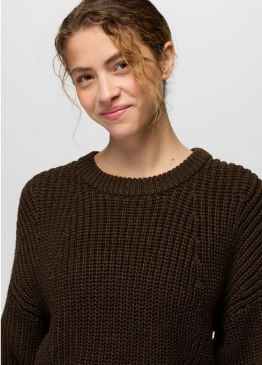 Sunday River Crewneck Sweater, Color: Dark Roast, image 3