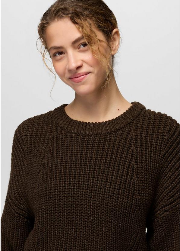 Sunday River Crewneck Sweater, Color: Dark Roast, image 3