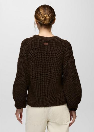 Sunday River Crewneck Sweater, Color: Dark Roast, image 2