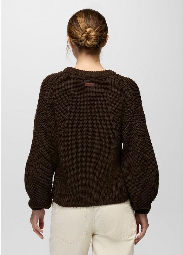 Sunday River Crewneck Sweater, Color: Dark Roast, image 2