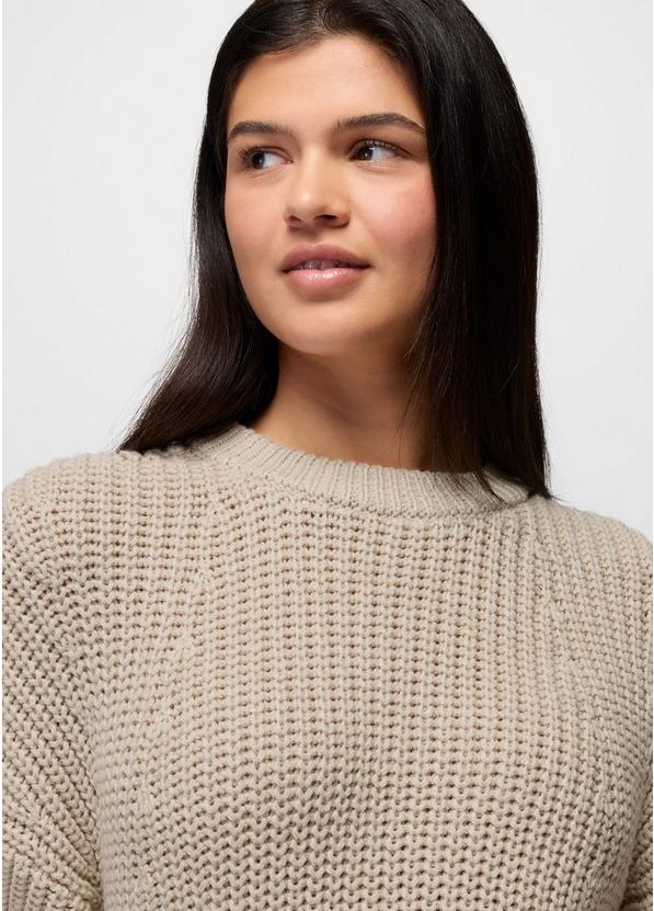 Sunday River Crewneck Sweater, Color: Beach Pebble, image 3