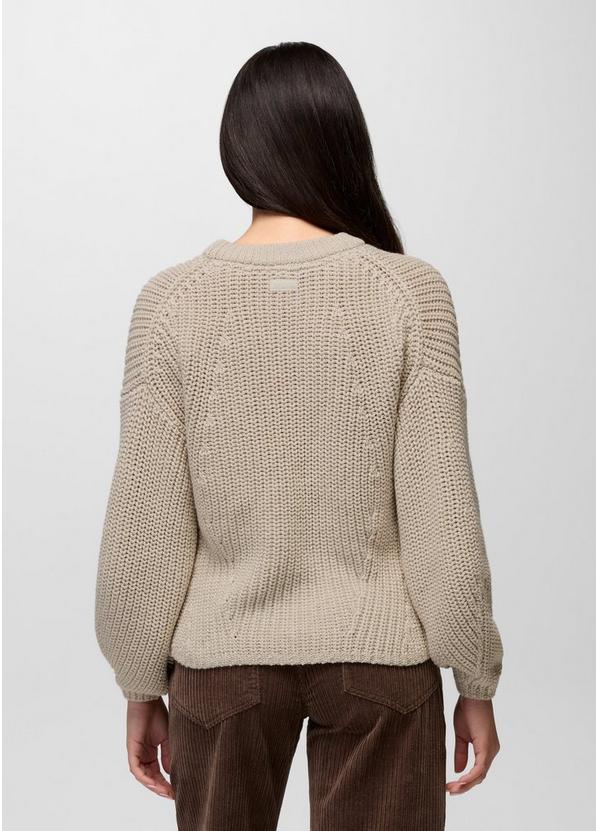 Sunday River Crewneck Sweater, Color: Beach Pebble, image 2