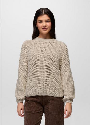 Sunday River Crewneck Sweater, Color: Beach Pebble, image 13