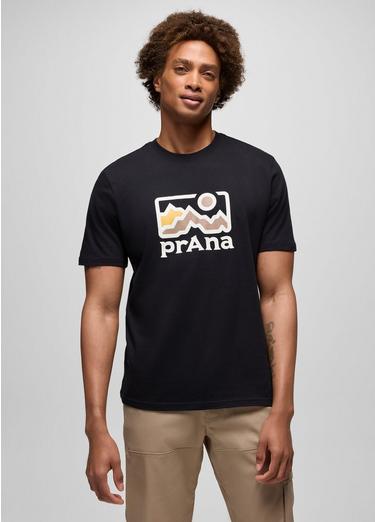 prAna South Ridge Graphic Tee, Color: Black, image 1