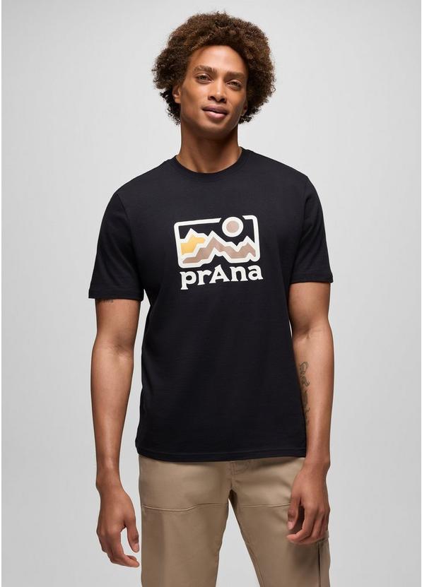 prAna South Ridge Graphic Tee, Color: Black, image 1