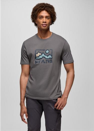 prAna South Ridge Graphic Tee, Color: Pewter, image 5