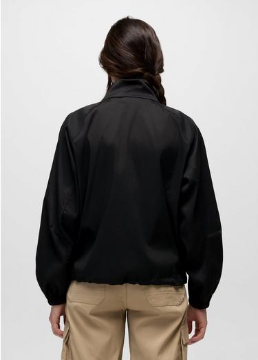 Stretch Zion Half Zip Popover, Color: Black, image 2