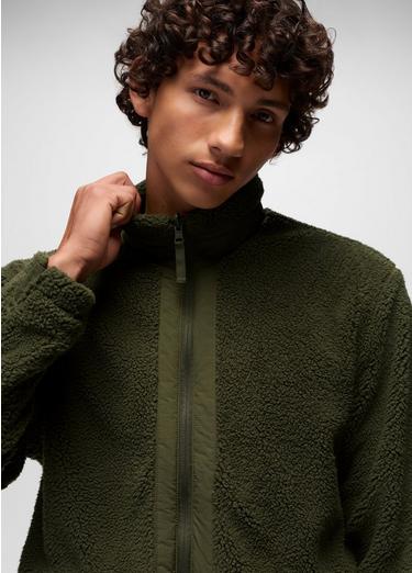 Encinitas Reversible Jacket, Color: Cargo Green, image 7