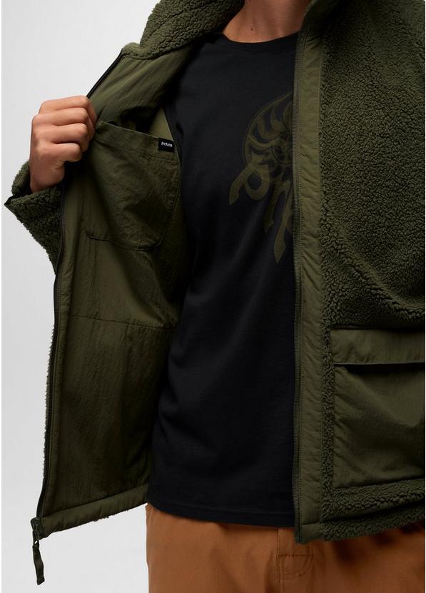 Encinitas Reversible Jacket, Color: Cargo Green, image 4