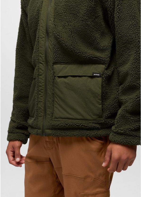Encinitas Reversible Jacket, Color: Cargo Green, image 5