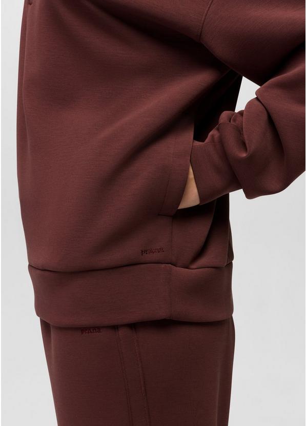 Shea Soft Relaxed Half Zip, Color: Cacao, image 4