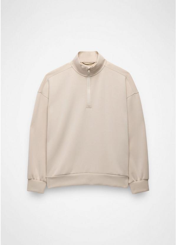 Shea Soft Relaxed Half Zip, Color: Almond, image 7