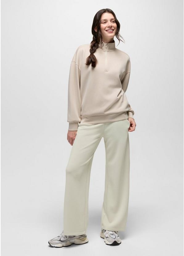 Shea Soft Relaxed Half Zip, Color: Almond, image 6