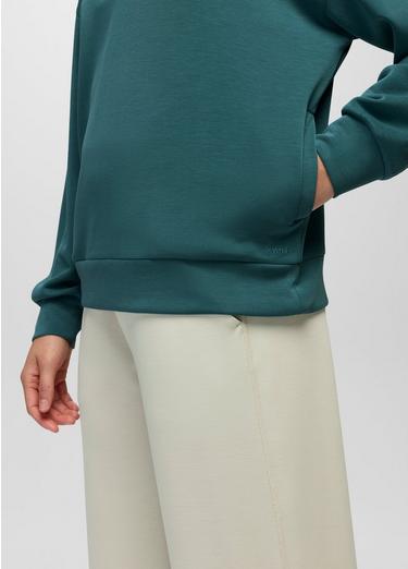 Shea Soft Relaxed Half Zip, Color: Coast, image 8