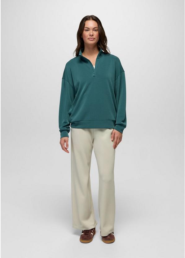 Shea Soft Relaxed Half Zip, Color: Coast, image 5