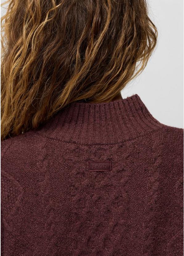 Amber Mountain Cable Sweater, Color: Cacao, image 4