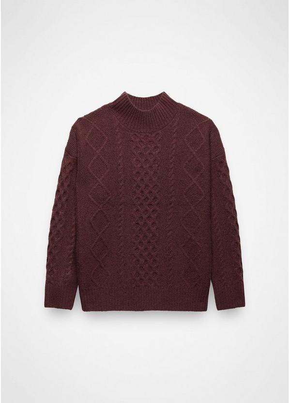 Amber Mountain Cable Sweater, Color: Cacao, image 6