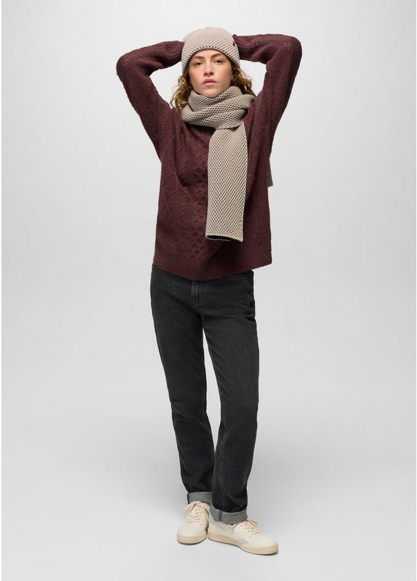 Amber Mountain Cable Sweater, Color: Cacao, image 5