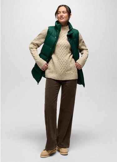 Amber Mountain Cable Sweater, Color: Stone, image 4