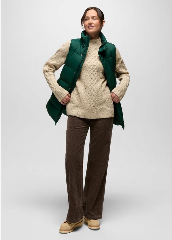 Amber Mountain Cable Sweater, Color: Stone, image 4