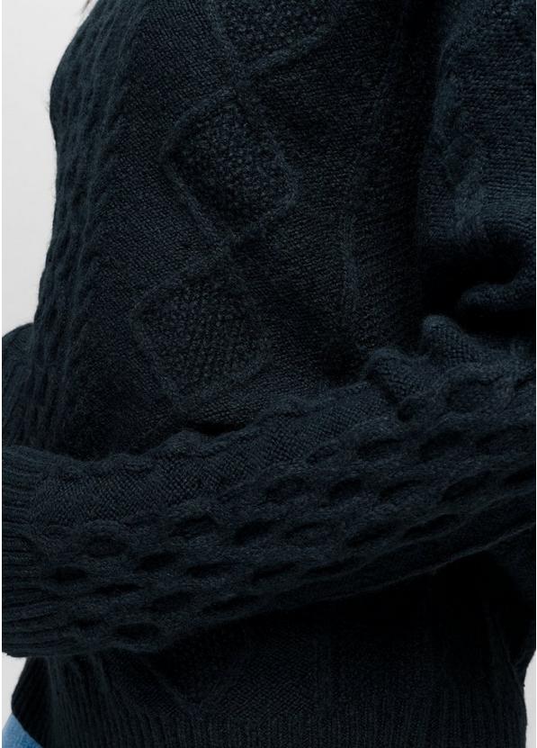 Amber Mountain Cable Sweater, Color: Nautical, image 4