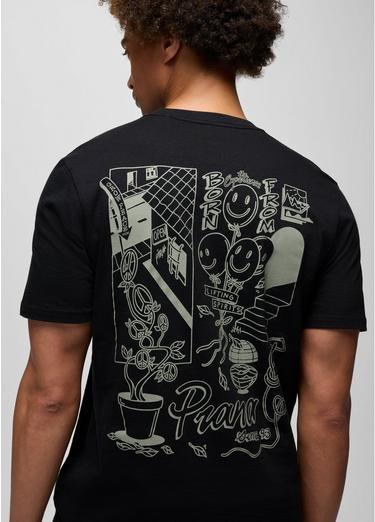 prAna Community Growth Graphic Tee, Color: Black, image 3