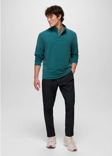 Tolmie Tech 1/4 Zip, Color: Blue Coral Heather, image 8