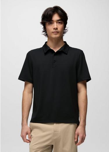 Rotator Short Sleeve Polo, Color: Black, image 1